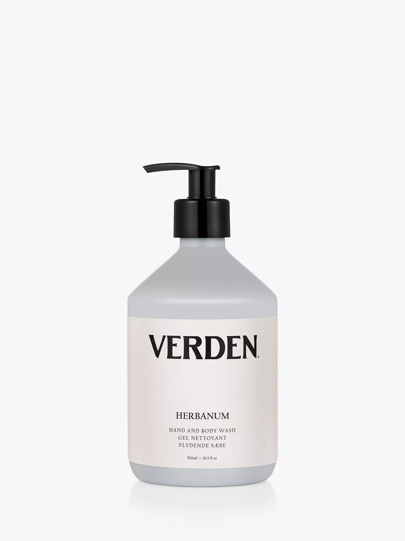 VERDEN Herbanum hand and body wash 500ml (British brand)