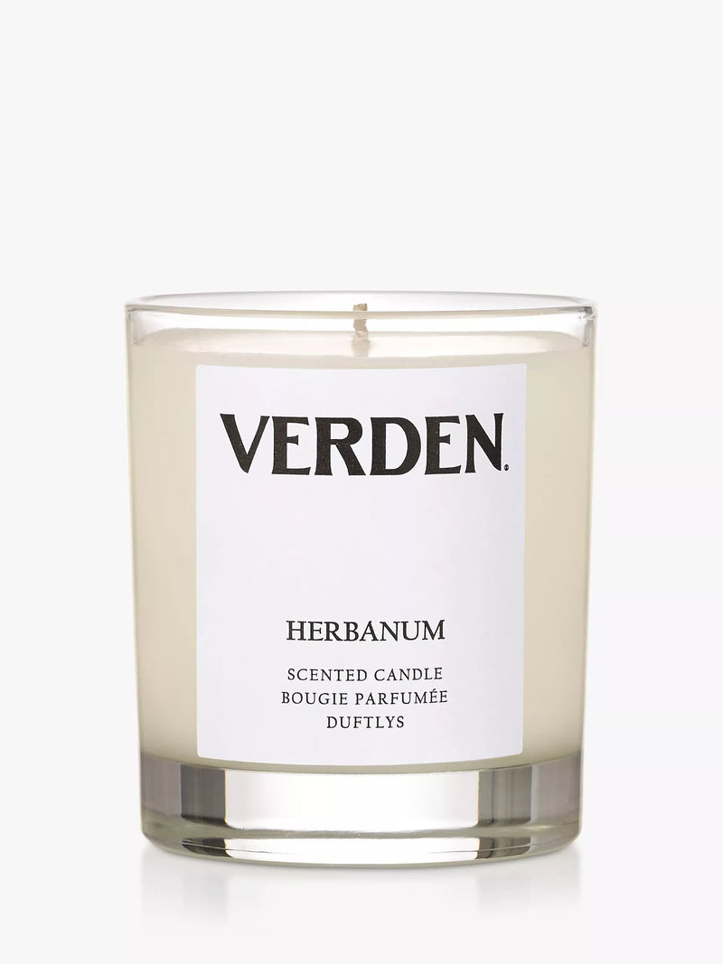 VERDEN Herbanum scented candle 220g, imported from the UK