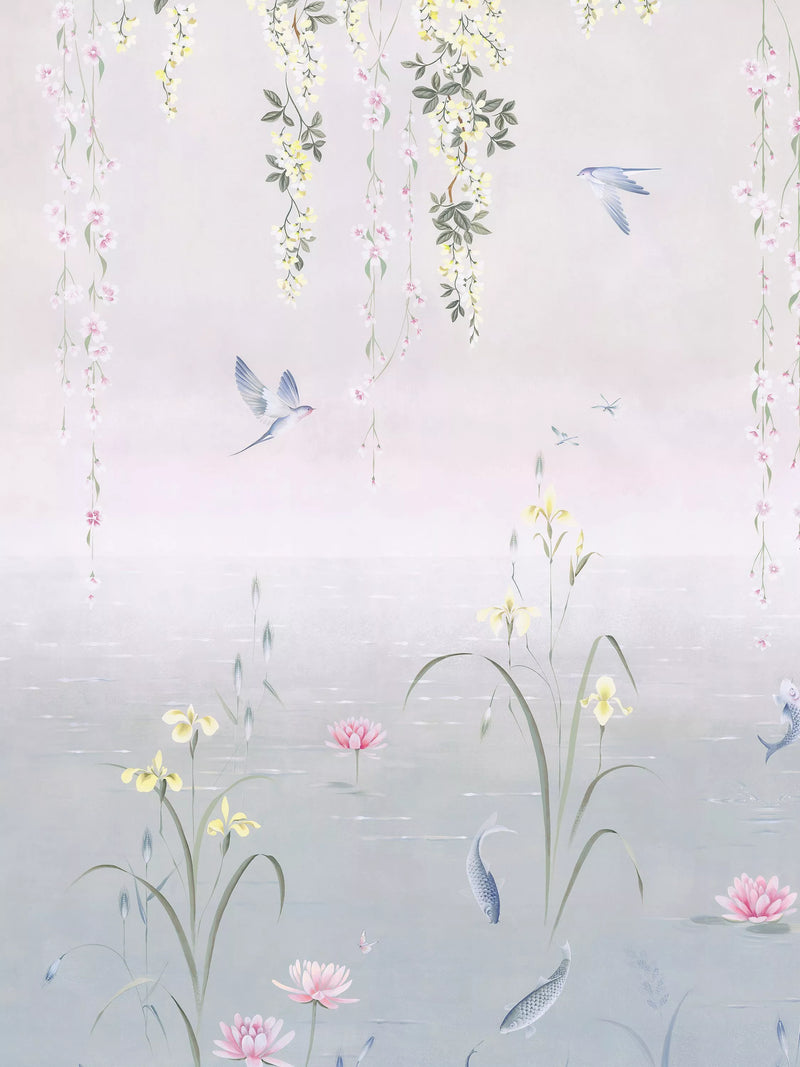 Sanderson Water Garden Wallpaper (British brand)