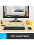 Logitech MK470 wireless keyboard and mouse black - British product