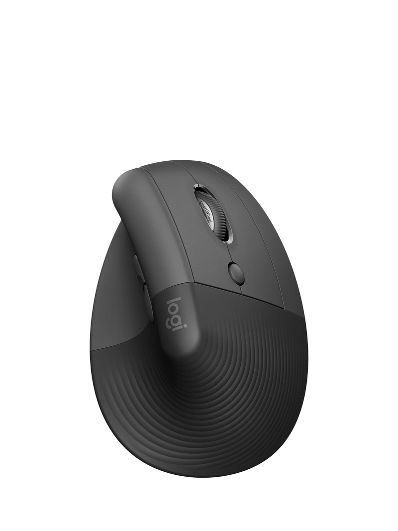 Logitech Lift vertical ergonomic mouse graphite, imported from the UK