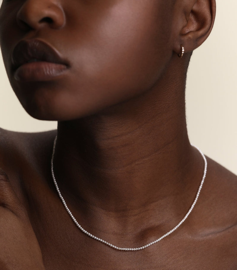 Astrid & Miyu pearl necklace 38cm, imported from the UK