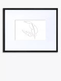 Nielsen multi-aperture photo frame set for 11 photos in black, imported from the UK