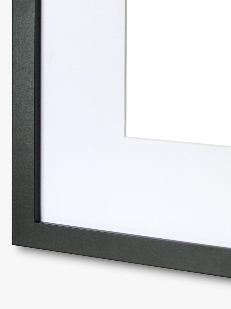 Nielsen multi-aperture photo frame set for 11 photos in black, imported from the UK