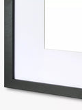 Nielsen multi-aperture photo frame set for 11 photos in black, imported from the UK