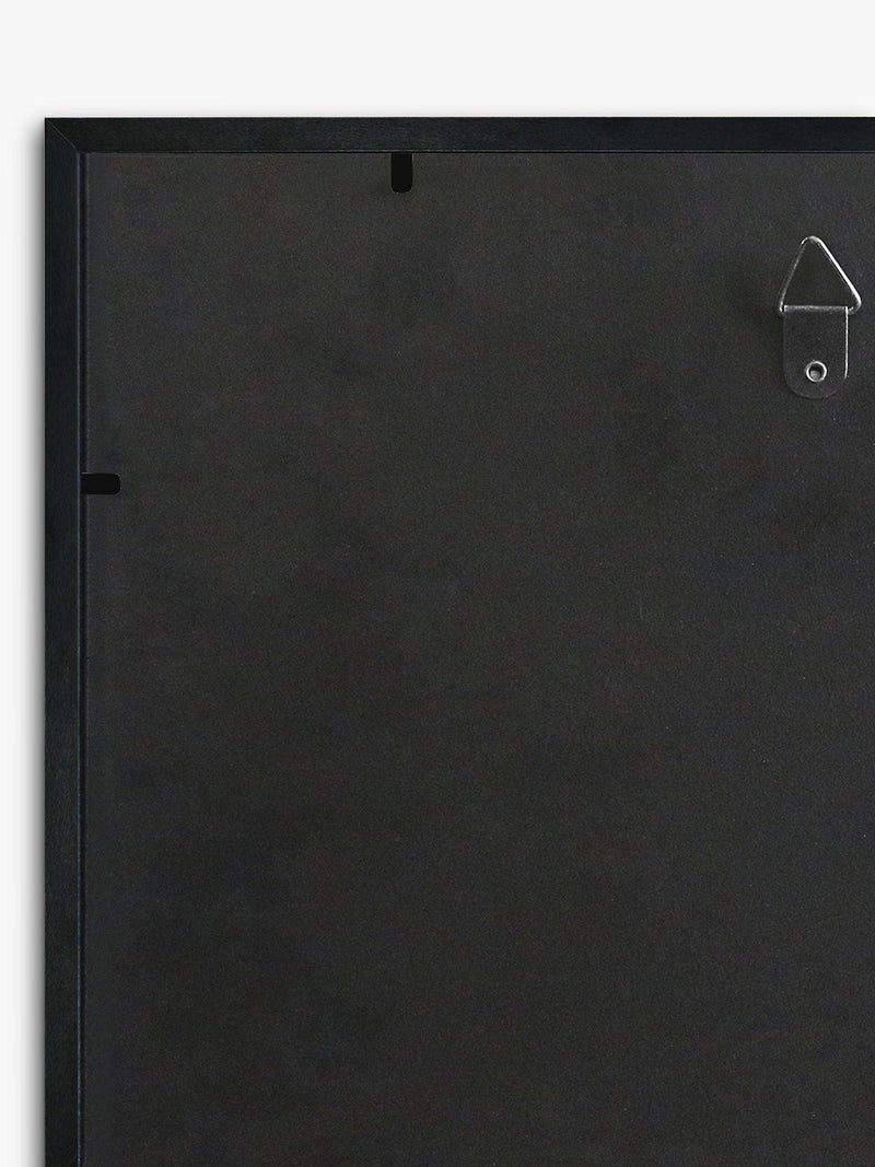 Nielsen multi-aperture photo frame set for 11 photos in black, imported from the UK