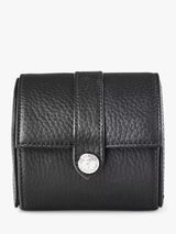 John Lewis Aspinal of London Pebble Leather Travel Watch Roll- Buy online at McGrocer