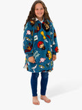 Harry Potter Hugzee Fleece Blanket Blue Medium, UK version