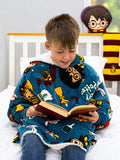 Harry Potter Hugzee Fleece Blanket Blue Medium, UK version