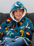 Harry Potter Hugzee Fleece Blanket Blue Medium, UK version