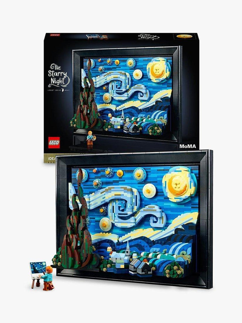 LEGO Vincent van Gogh The Starry Night creative kit 2316 pieces, UK version