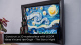 LEGO Vincent van Gogh The Starry Night creative kit 2316 pieces, UK version