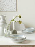 Denby White Speckle stoneware dinnerware set 12 piece, UK version