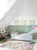 John Lewis Leon Toddler Bed Frame designed for small rooms, UK version