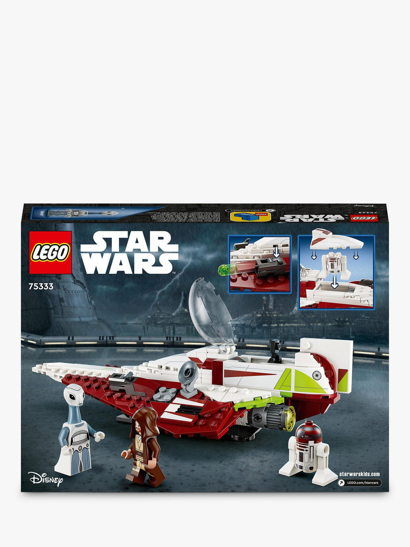 LEGO Star Wars Jedi Starfighter 75333 (British brand)