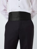 John Lewis silk cummerbund black (British brand)