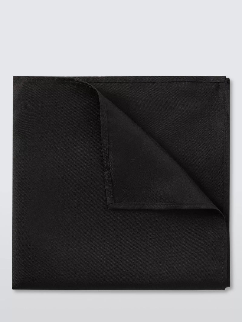 John Lewis silk pocket square 30x30cm, imported from the UK