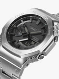 Casio G-Shock silver bracelet watch GM-B2100D, UK version