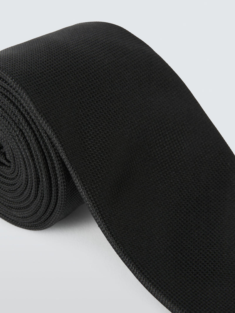 John Lewis textured silk tie 7.5cm width - British product