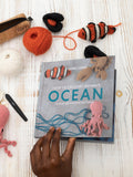 TOFT ocean animal crochet patterns mini hardback book, UK version