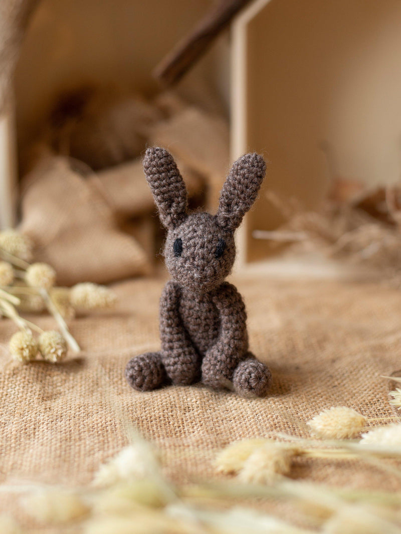 TOFT Mini Lucy the Hare crochet kit 8cm - British product