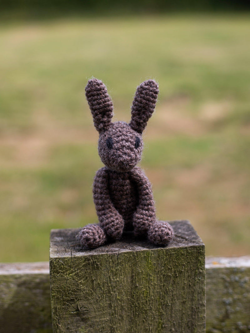 TOFT Mini Lucy the Hare crochet kit 8cm - British product