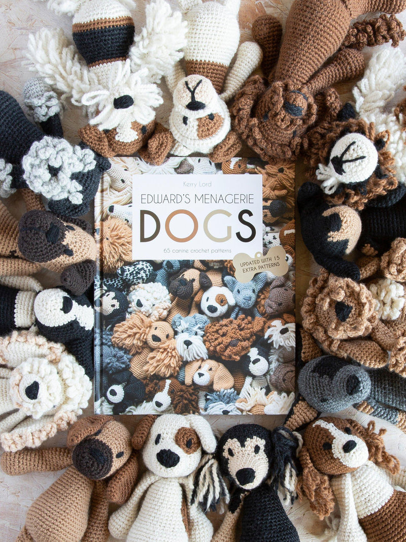 TOFT Edward's Menagerie Dogs crochet book - British product