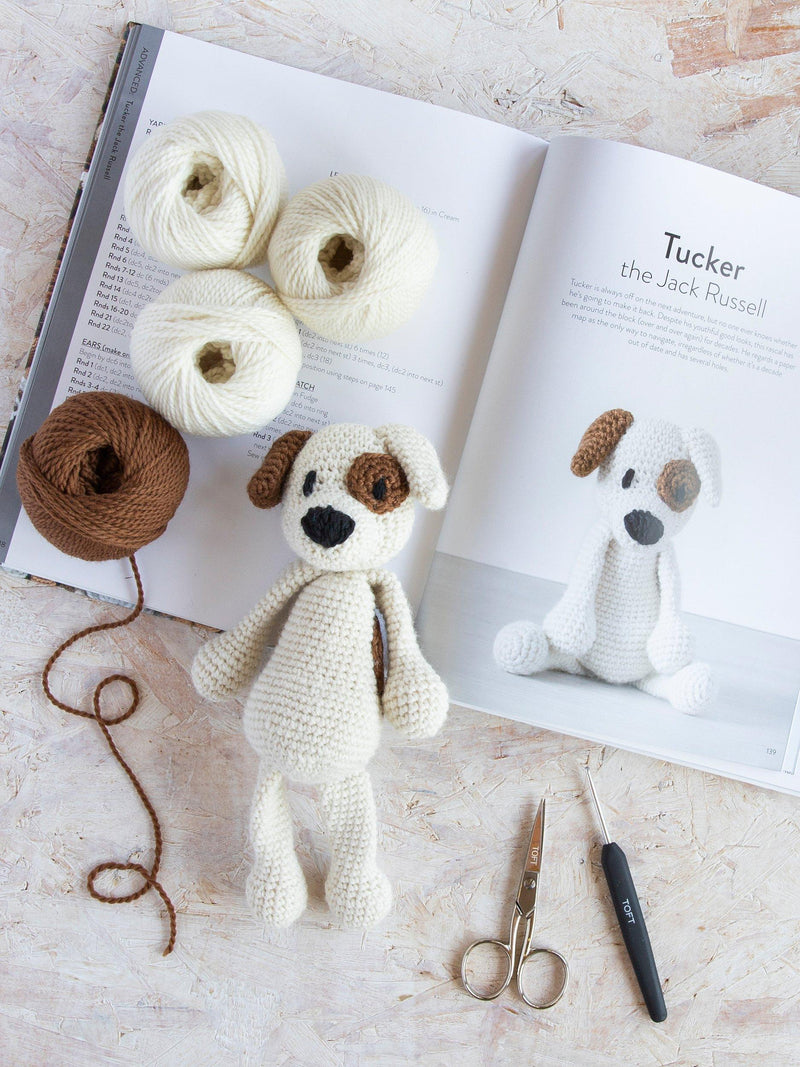 TOFT Edward's Menagerie Dogs crochet book - British product