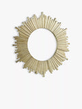 Laura Ashley radial mirror champagne finish 99cm, imported from the UK