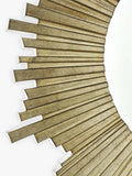 Laura Ashley radial mirror champagne finish 99cm, imported from the UK