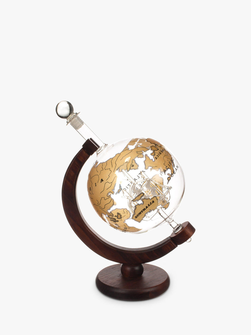 Mixology World Globe Decanter Natural/Clear 750ml, imported from the UK