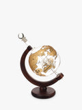Mixology World Globe Decanter Natural/Clear 750ml, imported from the UK