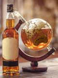 Mixology World Globe Decanter Natural/Clear 750ml, imported from the UK