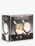 Mixology World Globe Decanter Natural/Clear 750ml, imported from the UK