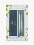 PARKER Jotter stainless steel pen and pencil set (British brand)