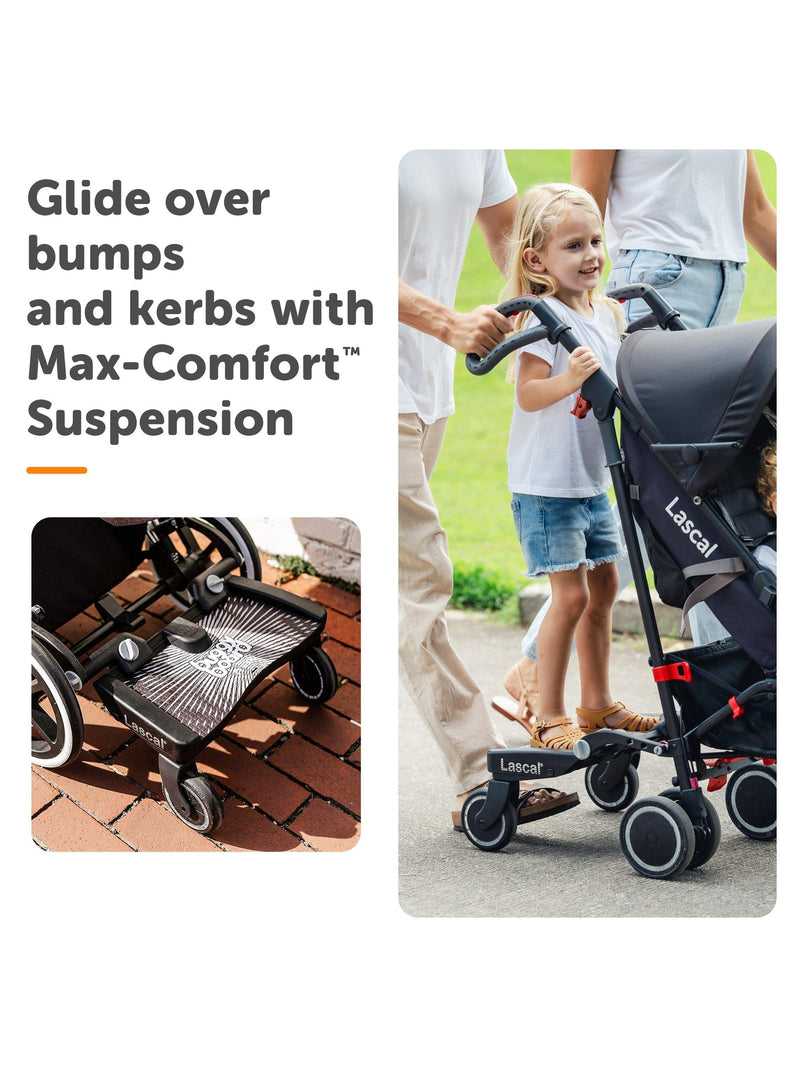 Lascal Maxi BuggyBoard black stroller board, UK version