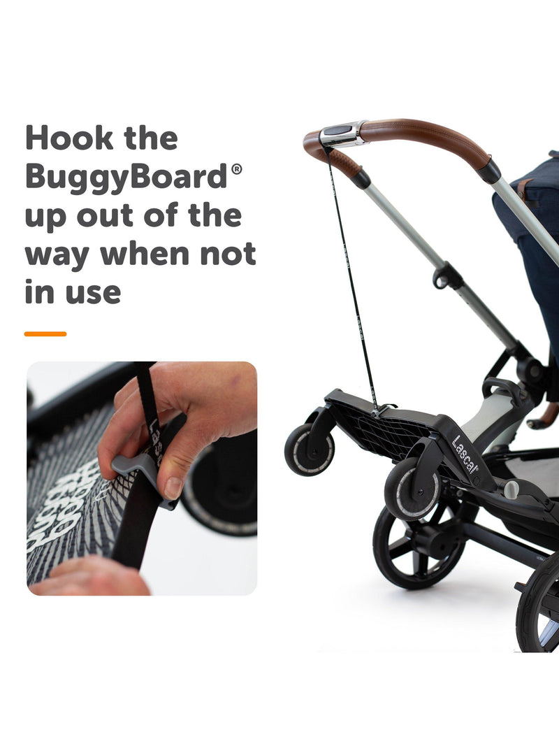 Lascal Maxi BuggyBoard black stroller board, UK version