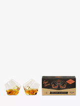 John Lewis Gentlemen's Hardware Rocking Whiskey Glasses Set of 2 230ml- Buy online at McGrocer