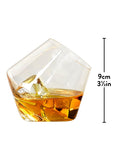 Gentlemen's Hardware rocking whiskey glasses set of 2 230ml, UK version