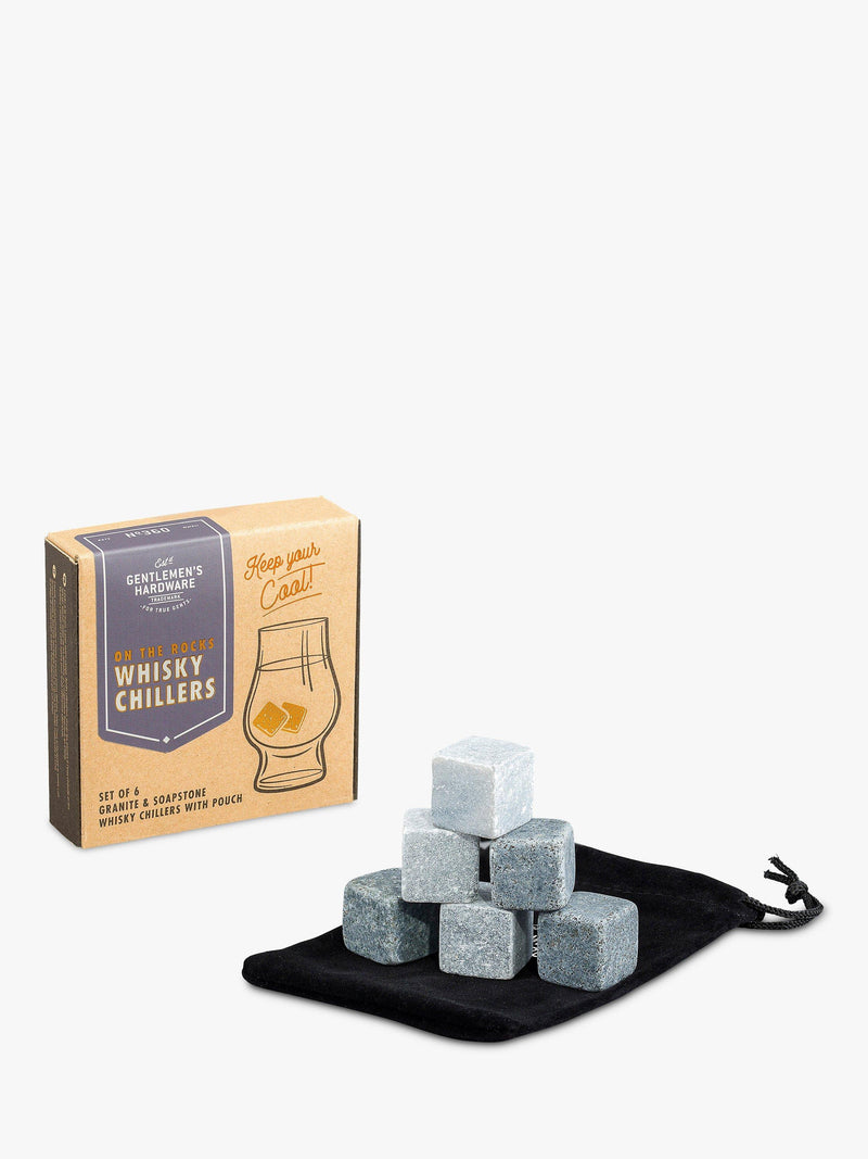Gentlemen's Hardware whisky stones set of 6, UK version