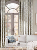 Harlequin Caprice furnishing fabric, lace trellis design (British brand)