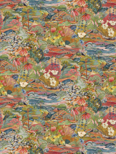 John Lewis Osborne & Little Trebah Wallpaper 9m x 70cm- Buy online at McGrocer