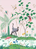 Osborne & Little Mirage Wallpaper Panel, Blush W7610-03