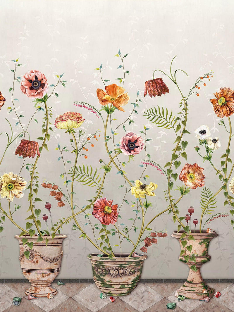 Osborne & Little Lamorran wallpaper panel 300x210cm - British product