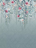 Osborne & Little Eucalyptus Wallpaper Panel - Floral Mural Wallpaper, L300 x W210cm