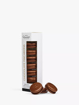John Lewis Hotel Chocolat Milk Chocolate Macarons with Hazelnut Whip Sweet Treat 90g- Buy online at McGrocer