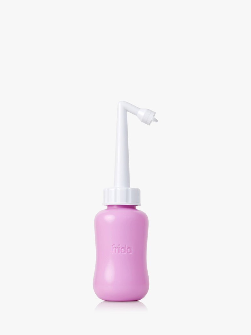 Fridababy peri wash bottle upside down - British product