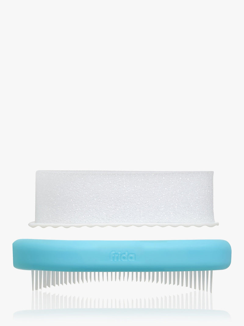 Fridababy cradle cap brush set with sponge and comb - British product