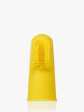 Fridababy baby finger toothbrush with triple-angled brush head and storage stand - British product