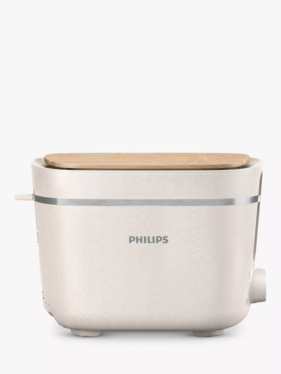 John Lewis Philips Conscious Collection Cream 2 Slice Toaster- Buy online at McGrocer